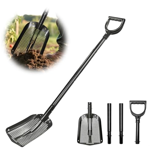 Pala tamizadora de metal ajustable VYNTRA 47.7 pulgadas miniatura 1