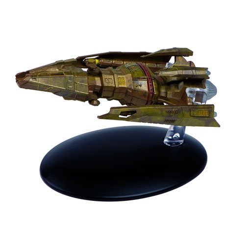 Star Trek Starships Hirogen Hunter Die-Cast Metal Vehicle with Collector Magazine