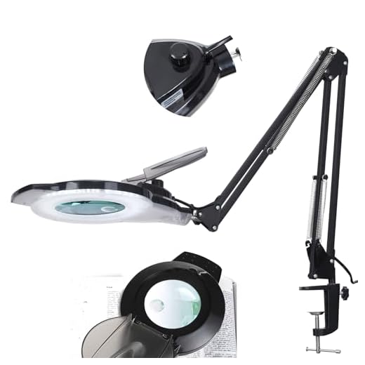 KIRKAS 10X/30X LED Magnifying Lamp