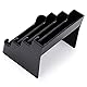 Btsky Visitenkartenhalter, Acryl, 2 Stück 4 Pocket Black