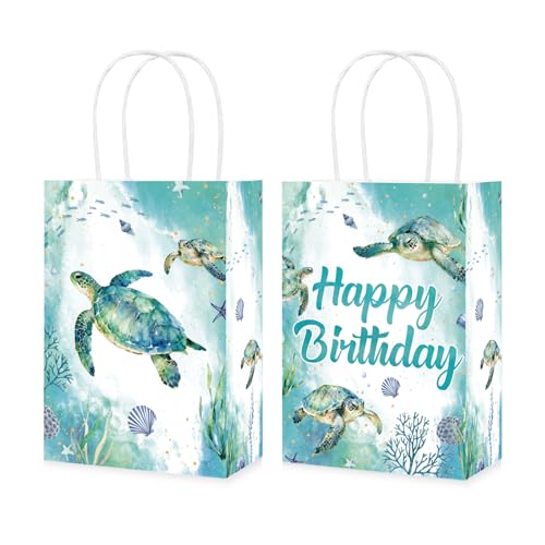 Sac en papier tortue de mer M Greencian qualité supérieure
