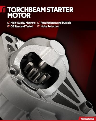 Torchbeam 17981N Starter Motor Compatible con Nissan 2003-06 Sentra 1.8L miniatura 5