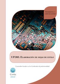 Portada de UF1303 Elaboración de hojas de estilo
