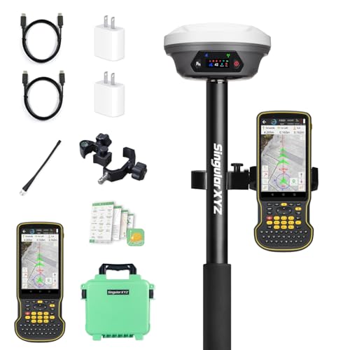 9,3 miglia (15 chilometri): E1 Pro RTK GNSS Surveying System con IMU dispone di una radio integrata con un raggio di trasmissione fino a 9,3 miglia (15 chilometri). È compatibile con stazioni base di altre marche sia in modalità Radio che CORS (Ntrip), supportando la trasmissione dei dati di correzione RTCM v3/CMR.