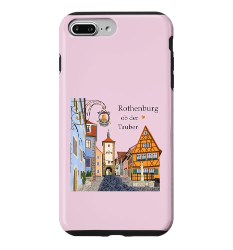 �h�C�c�A�o�C�G�����B�A���[�e���u���N�E�I�v�E�f�A�E�^�E�o�[�A��`�� Rothenburg ob der Tauber �X�}�z�P�[�X iPhone 7 Plus/8 Plus �p