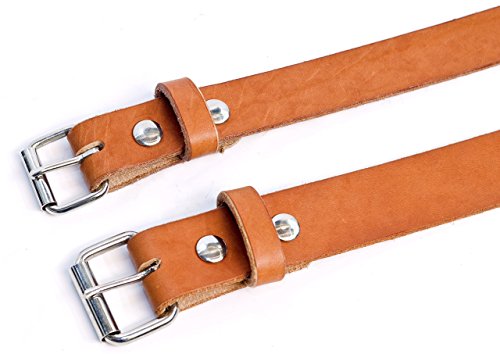 Handmade Leather Belt Tan all Natural Leather Veg Tanned made in USA3