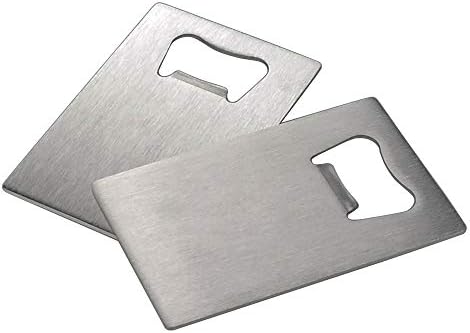 Ramddy Stainless Steel Credit Card Bottle Opener, 6 Packs