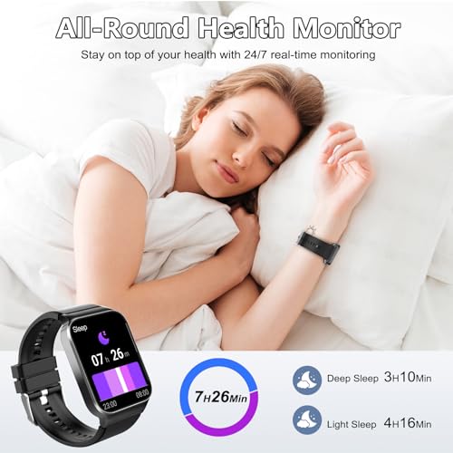 STECEi T50S Smartwatch — 1.85" HD, 110+ Sports, Bluetooth Calls, IP68 — view 4