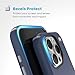 Speck Blue iPhone 16 Pro Case MagSafe - Slim Phone Case iPhone 16 Pro - iPhone 16 Pro Phone Case - Presidio2 Pro - Coastal Blue/Dust Grey