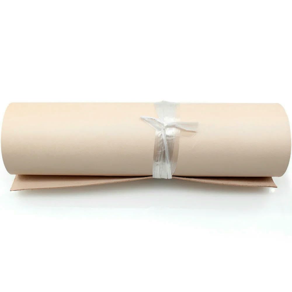 Skóry naturalne, Skóra bydlęca garbowana roślinnie, brązowa, różne rozmiary, grubość 1-2 mm(40x120cm (16x48in),2mm Thickness)