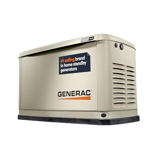 Generac Guardian 18kW Home Standby Generator - Automatic Whole House Backup Power for Storms,...