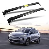AUXPACBO Roof Rack Cross Bars Fit for Chevy Chevrolet Bolt-EUV 2022 2023 Black Crossbars Luggage Car