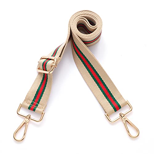 Image of S-Jacorry Purse Strap Replacement Crossbody Wide Shoulder Strap Adjustable Canvas Straps Handbag Strap Replacement Belts