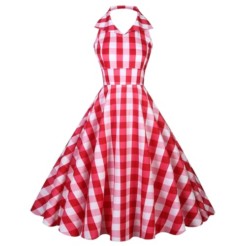 Robe Rockabilly Années 50 Chic pour Soirée Guinguette et Cocktail