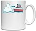 Atprints Iceberg Boop Titanic Funny Tazza in Ceramica Stampata