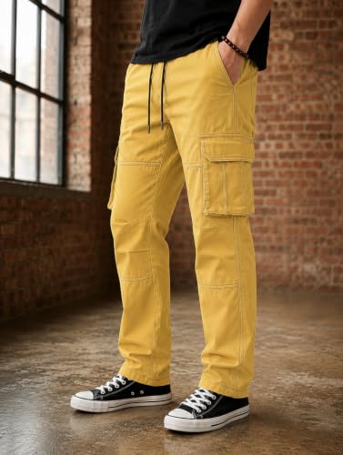 Image of TAGAS Men's Cargo Pant| Trousers Casual Pant| Trackpant for Mans|Mans Bottom wear|(MC)