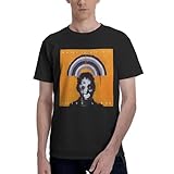 Massive Music Attack Shirts Men's Short Sleeve T-Shirts Crew Neck Casual Summer T Shirts Black Large