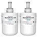 Produktbild AmazonBasics - Samsung DA29-00003G, Ersatz-Wasserfilter für den Kühlschrank - Advanced-Filtration, 2 Stück