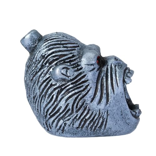 Aztec Death Whistle, Up To125+ Decibels Loud Real Screaming Silbato Azteca Death Whistles Loudest Authentic Human Ehecachichtli Sounding Screams Aztec War Whistle Halloween Costumes Gift (Silver)