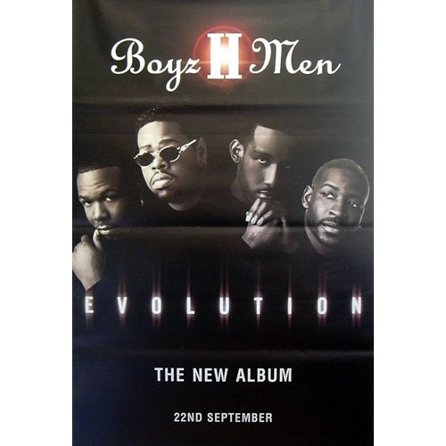Poster Boyz II Men Evolution 100x150 cm impression haute definition papier mat