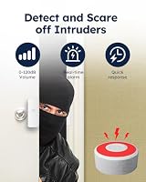 WiFi Door Alarm System, 8-Piece DIY Wireless Alarm Kit with Door Sensors — image 3