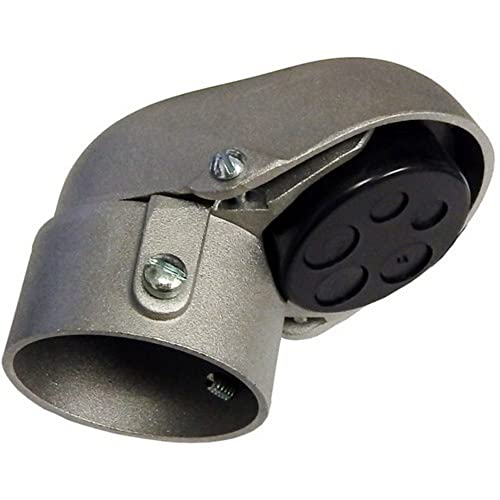 Morris Products 97685 Black Insulated Multi-Cable Connector - Dual Entry 5 Ports 3/0-6 Wire Range, 2-Pack