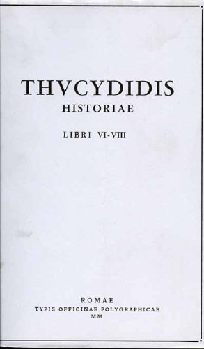 Thucydidis historiae: Historiae. Vol.III: libri VI-VIII: 3 Thucydidis historiae: Historiae. Vol.III: libri VI-VIII: 3