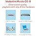 Verbatim Music CD-R 40X 80 Minute 700 MB Blank Recordable Audio Discs 25pk Spindle