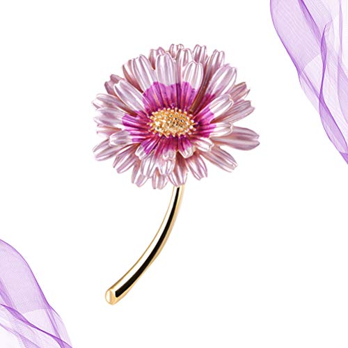 Partykindom 1Pc Chic Lovely Sunflower Design Brooch Trendy Style Fashionable Alloy Brooch For Mother' S Day Gift Women Decor For Banquet Celebration Favors #TOP2