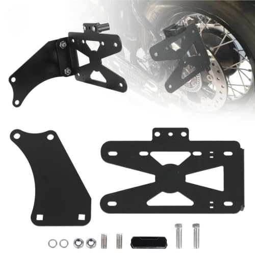 Support plaque immatriculation R18 avec LED pour modifier la moto - 3