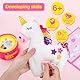 Avenir 6301620 DIY Nähset, Sewing Unicorn, Motiv Einhorn, Bastelset für Kinder, Kreativ-Set, ab 6 Jahren