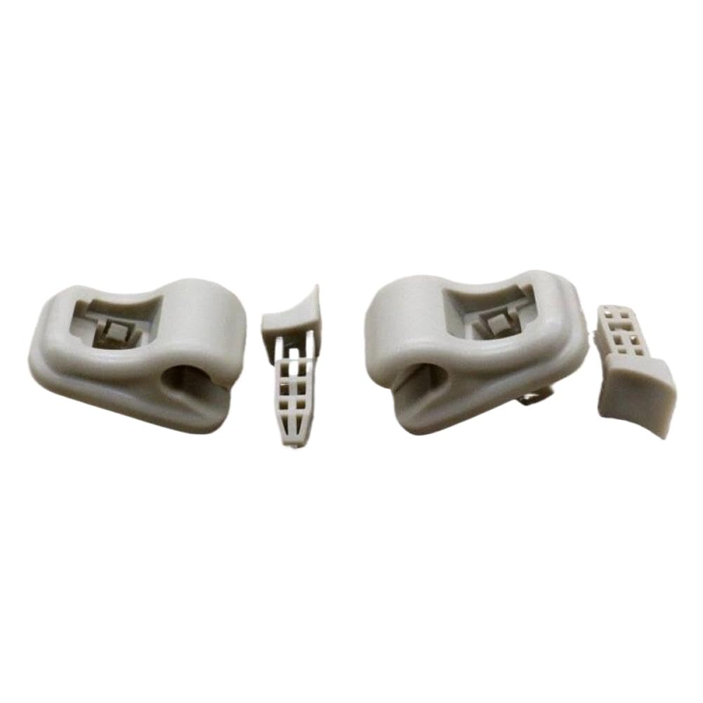 Crochet de support de Clip pour pare-soleil Beige, 2 pièces, Compatible avec SX4 (84851-65D00)