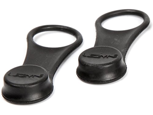 Lezyne Mini Pump End Caps, Black, One Size