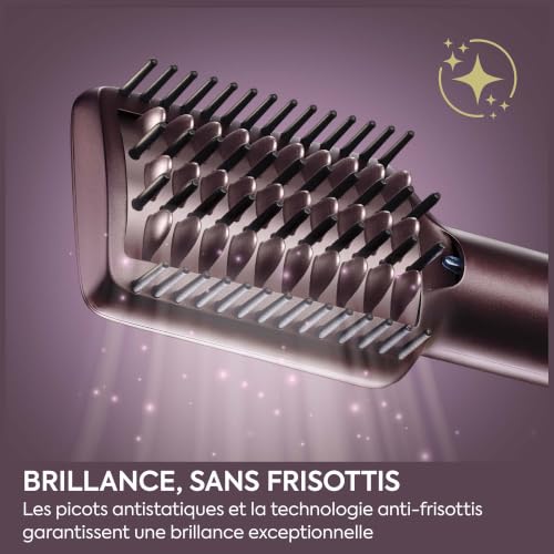 BaByliss Brosse lissante Air Power Smooth, sur cheveux mouillés ou secs