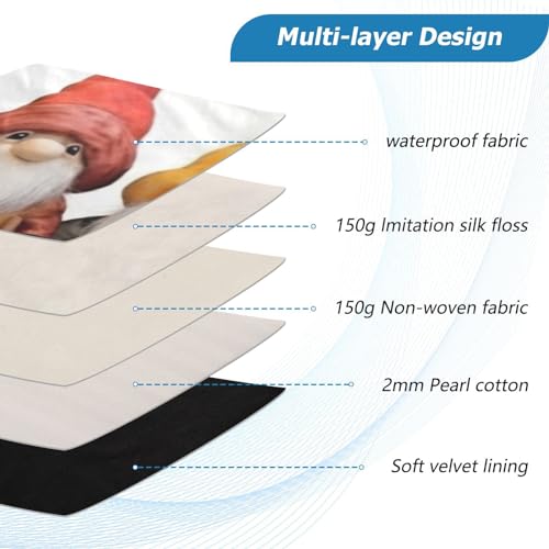 Funda para Laptop 13-14 Pulgadas Impermeable con Diseño de Duendes miniatura 4