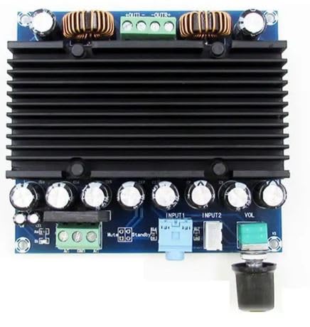 XH-M251 HD Amp 210W+210W Super High Power Digital Power Amplifier Board tda8954 Amplifier Dual 12-28V Power Supply-image-49