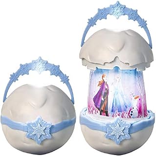Frozen Disney Kids Pop Up Lantern Night Light and Torch By GoGlow, White