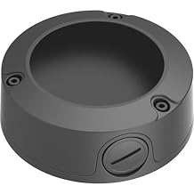 Hanwha Vision SBO-126B Back Box for XNO-L6080R Bullet Camera, Black