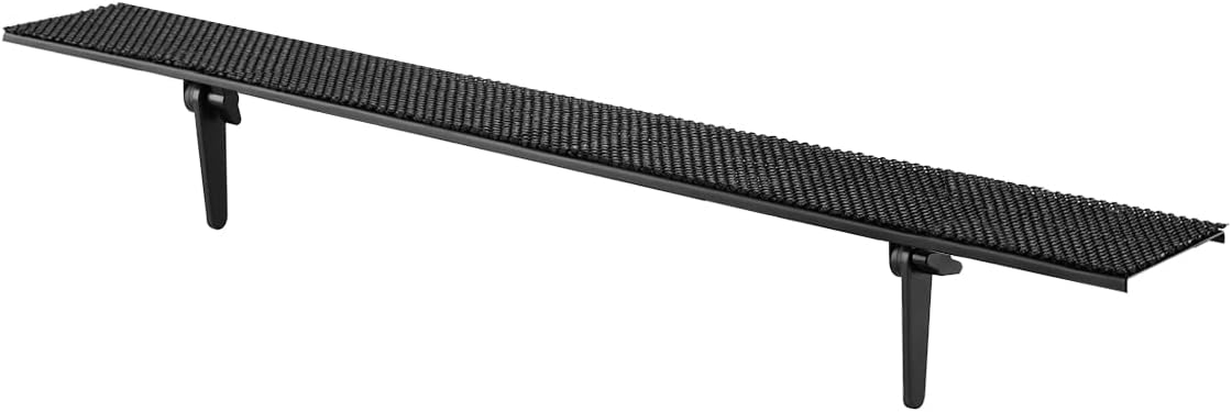 Bracwiser Plus No Drill TV Top Shelf 35.43 inch Wide for Thin Monitor TV Top Mounting Bracket Platform Holds Speaker, AV Receiver, Media Box, Game Console and More (CS106XLMINI) 35 inch MINI