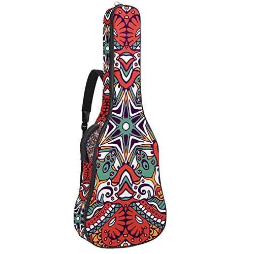 Étui à dos rembourré pour guitare acoustique classique, Multicolore 10., 42.9×16.9×4.7 in, Organiseur de sac - Les Beatles, Paul McCartney, John Lennon, RIngo Starr, George Harrison Étui à dos rembourré pour guitare acoustique classique, Multicolore 10., 42.9x16.9x4.7 in, Organiseur de sac