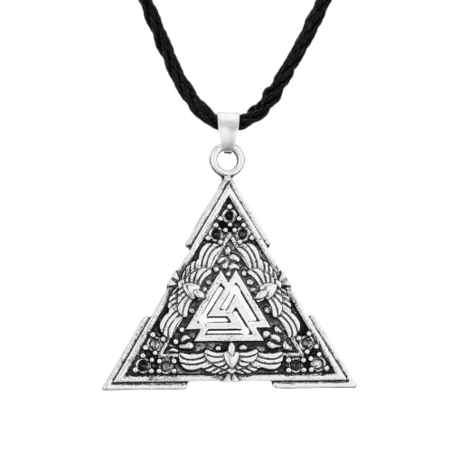 Collier Valknut et corbeaux vikings : le cadeau idéal inspiré de la mythologie scandinave