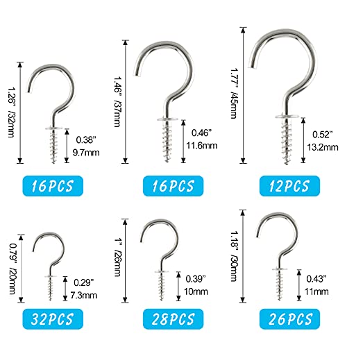 ASTARON 130 Pz Multi-misura Ganci da Soffitto in