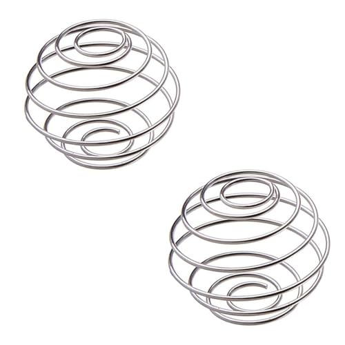 XIELBIS 2-Pack Stainless Steel Bottle Mixer Ball,Protein Shaker Ball - Blender Balls for Mixer Bottles for Blender Bottles, Smoothies & Shakes