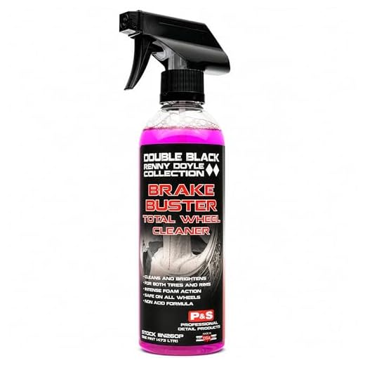 P&S Professional Detail Products - Brake Buster Wheel Cleaner - Non Acid, Removes Brake Dust, Oil, Dirt, Light Corrosion (1 Pint)