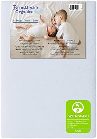 BOK Breathable Organics Crib Mattress (6″ Crib Deluxe)