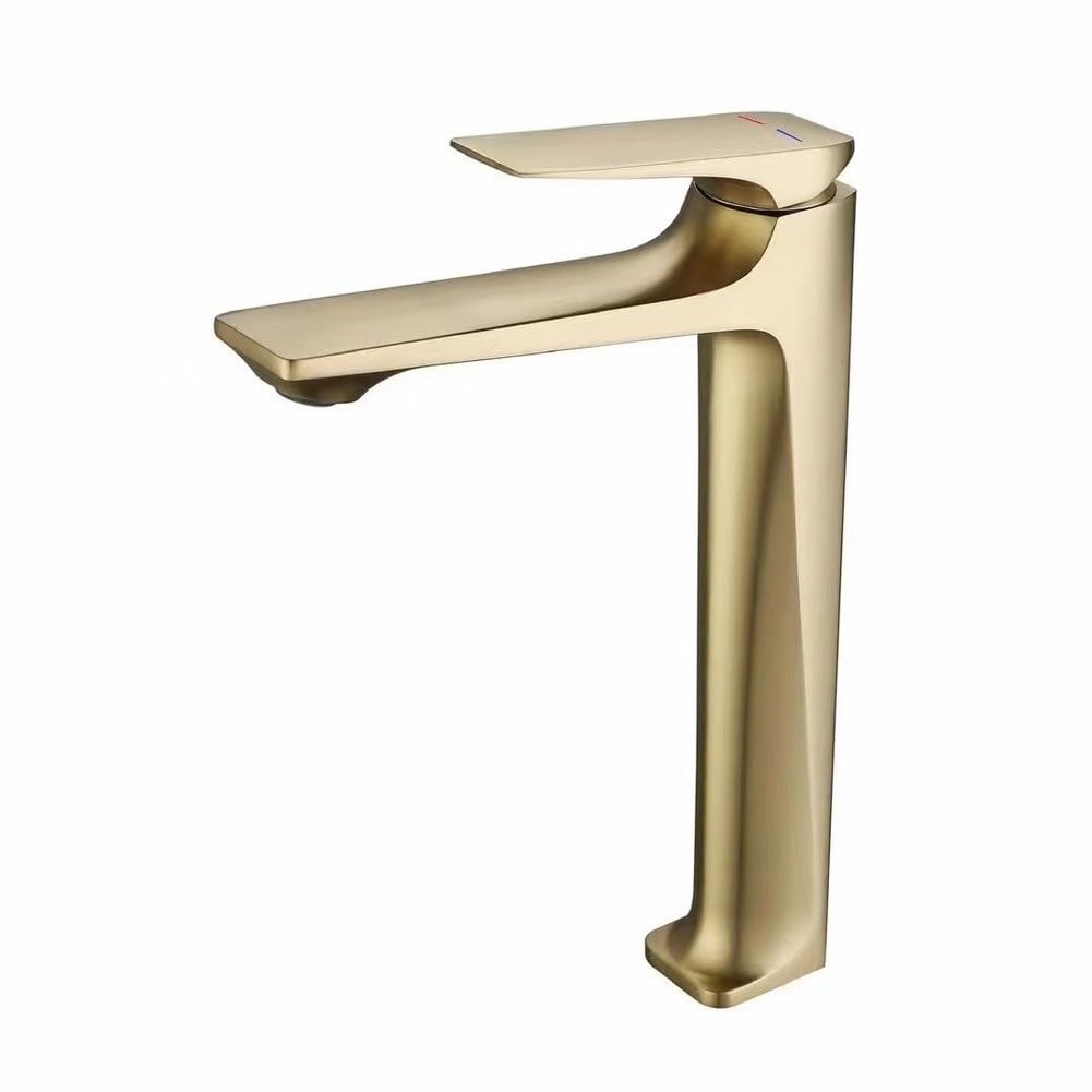 Grifo de baño monomando de aleación de cobre con cartucho de cerámica