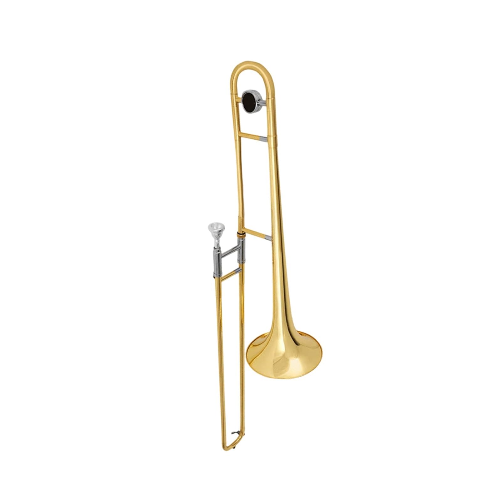 Trombón Lacado Instrumento De Viento Metal Tenor En Sif Apto Para Principiantes Trombón(2)