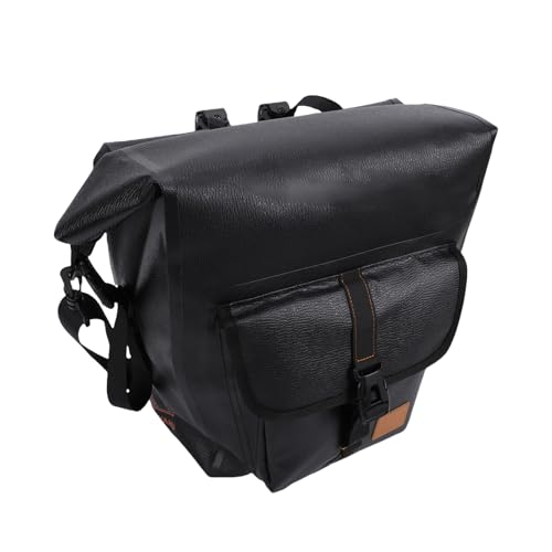 Sac de support arrière de vélo rigide à fermeture à rouleau étanche