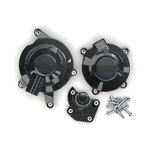 Motorrad Motorschutz Für Triumph Für Daytona Für Street Für Triple 675R 2011-2016 Street Motorschutzabdeckung Abdeckungen Protektoren(A set of carbon fibers)