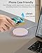 TOZO Wireless Charger 15W Max Fast Wireless Charging Pad Compatible with iPhone 16/16 Plus/16 Pro Max /15/14/13/SE/12 Series, Samsung Galaxy S24/S23/S22 Series (No AC Adapter), Rose Gold